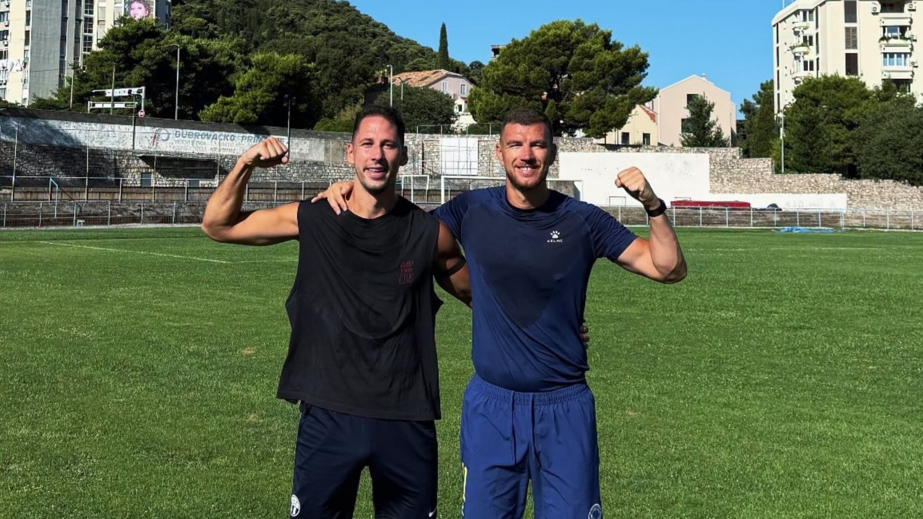 Džeko i Katić zajedno odradili trening, navijači odmah počeli nagađati!